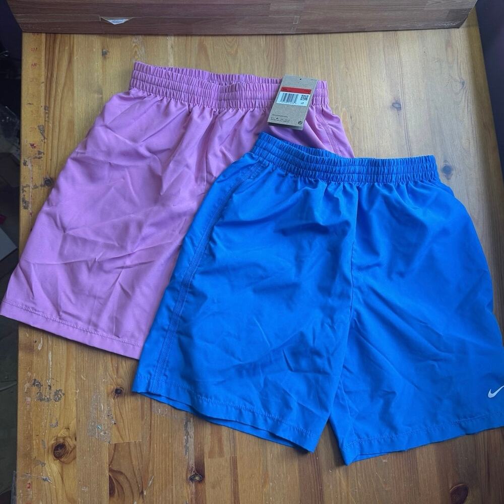 Nike Multi Big Kids' Dri-FIT Woven Shorts bundle size L